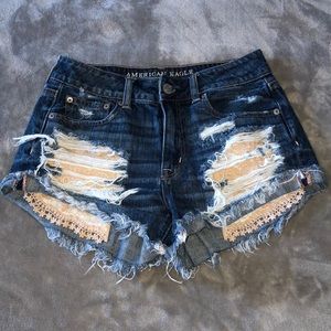 AE High-Rise Festival Shorts size 4